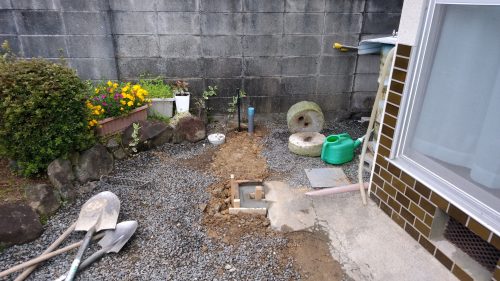 加西市　お庭の改造